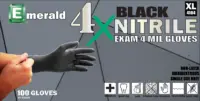Emerald 4X Black Nitrile Exam Gloves – 4 Mil.webp